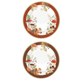 Tányér, étkészlet Őszi porcelán desszertes tányér 4 db szett díszdobozban Autumn Breeze