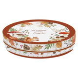 Tányér, étkészlet Őszi porcelán desszertes tányér 4 db szett díszdobozban Autumn Breeze