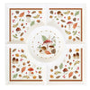 Tál Őszi porcelán osztott kínáló tál díszdobozban Autumn Breeze