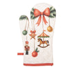 Karácsonyi Edényfogó kesztyű 18x30 cm pamut Christmas Carousel Dream