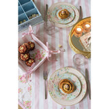 Asztalterítő Pamut rózsás asztali futó 50X140 CM Sweet Roses