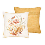 Párna töltelékkel 40x40 cm pamut Giardino d'Autunno virágos