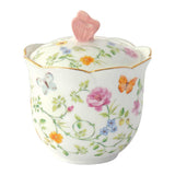 Pillangós porcelán cukortartó díszdobozban Dancing Butterflies