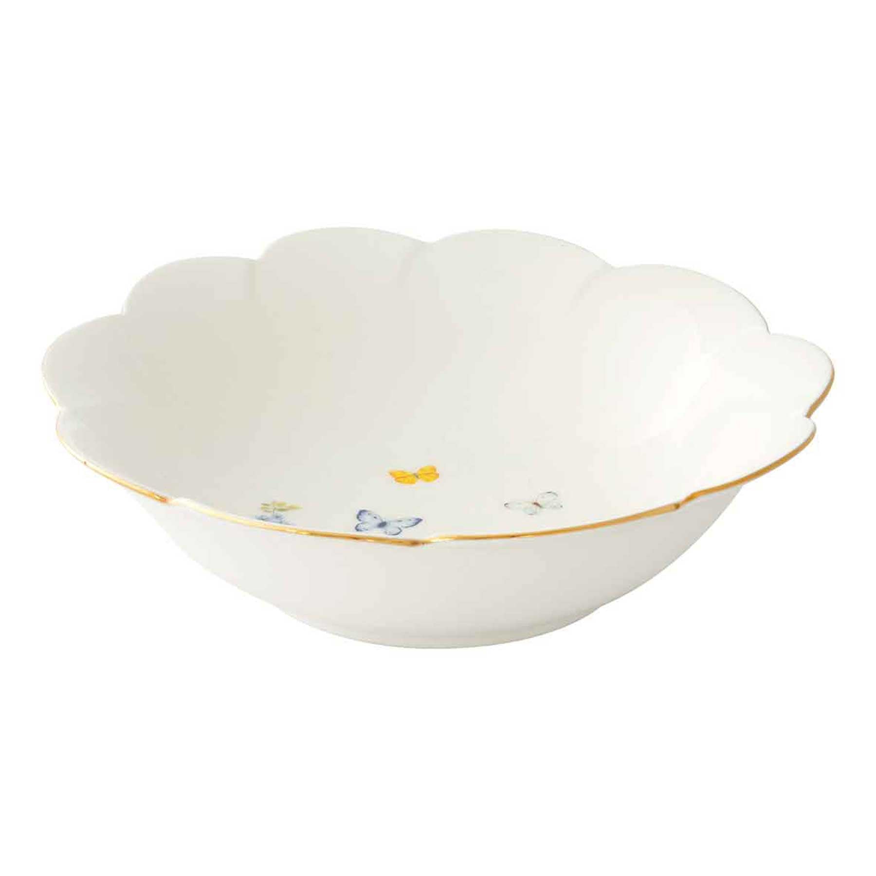 Pillangós porcelán mélytányér Dancing Butterflies