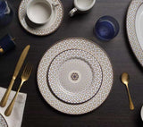 Étkészlet Porcelán 18 részes étkészlet Art Deco Charles Pozzi Milano
