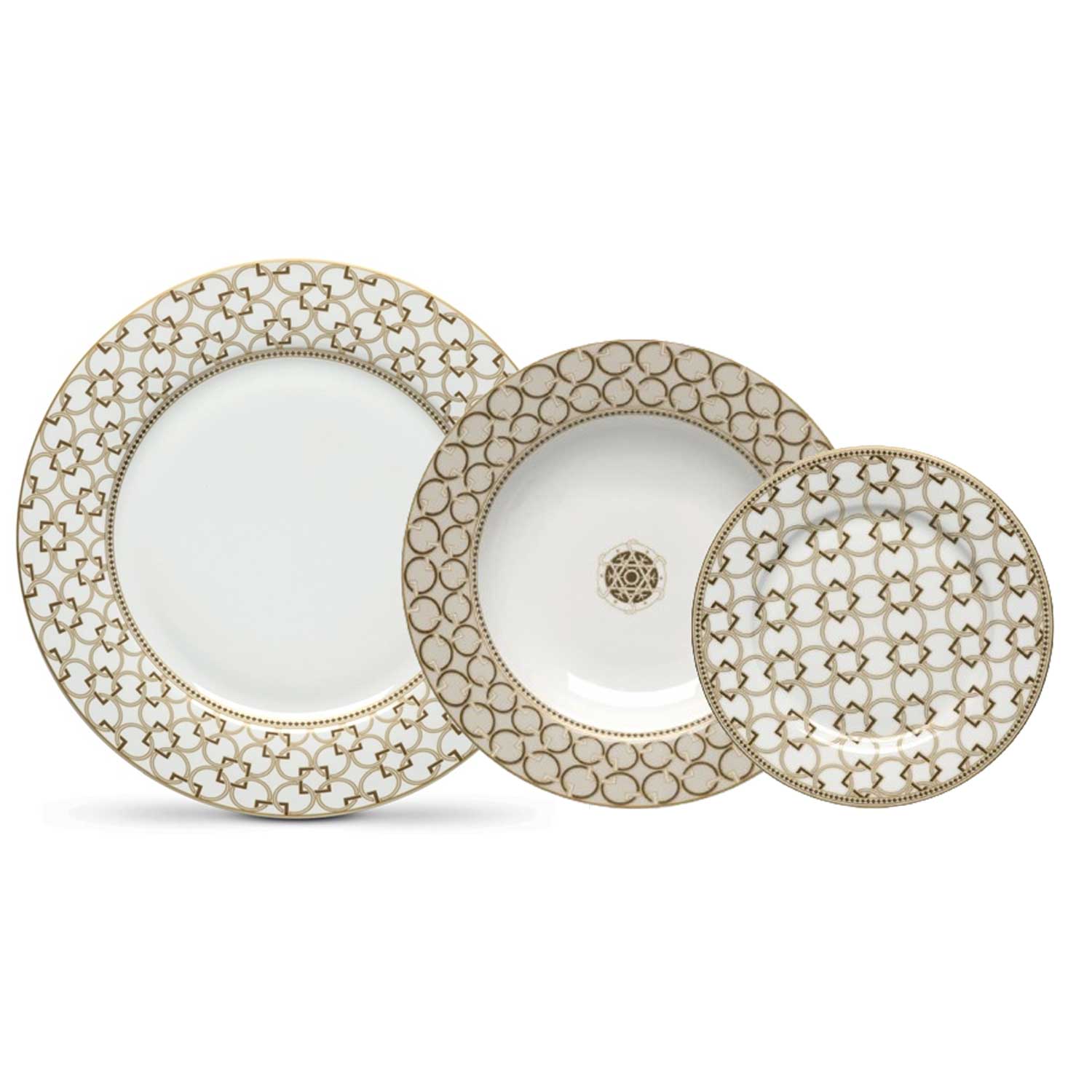 Étkészlet Porcelán 18 részes étkészlet Decó Pozzi Milano