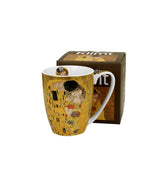 Porcelán bögre 360 ml díszdobozban Gustav Klimt A Csók