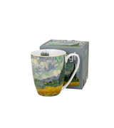 Porcelán bögre 360 ml díszdobozban Van Gogh Búzamező