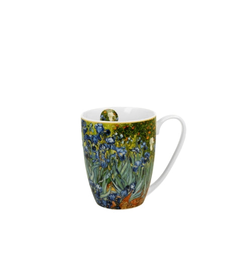 Porcelán bögre 360 ml díszdobozban Van Gogh Íriszek