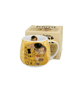 Porcelán bögre 430 ml díszdobozban Gustav Klimt A Csók ekrü