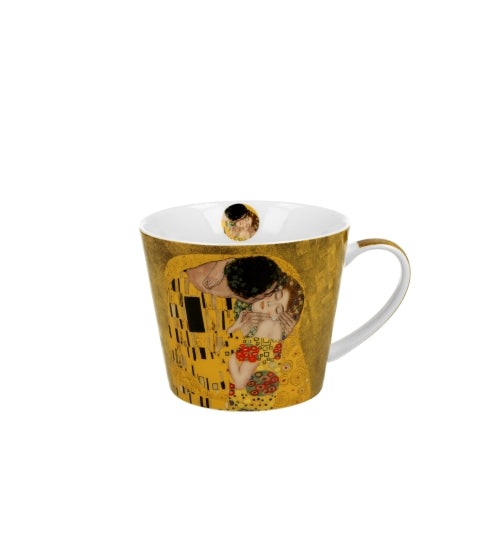Porcelán bögre 600 ml díszdobozban Gustav Klimt A Csók