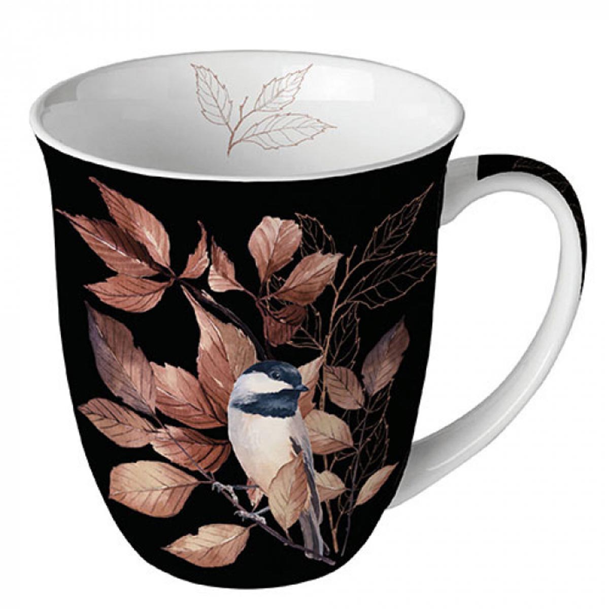 Bögre Porcelán bögre Cinege Lovely chickadee