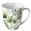Bögre Porcelán bögre dzsungellevelek 400 ml