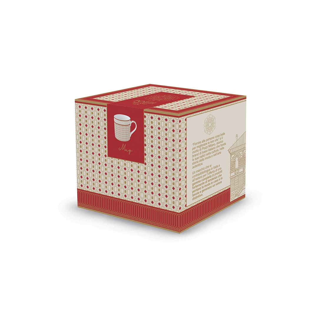 Bögre Porcelán bögre Imperial Pozzi Milano