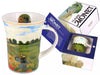 Bögre, csésze Porcelán bögre Monet Pipacsmező díszdobozban