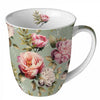 Bögre Porcelán bögre pünkösdi rózsa virágos