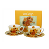 Porcelán csésze 270 ml 2 személyes díszdobozban Van Gogh Napraforgók
