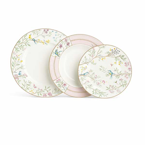 18 részes porcelán étkészlet