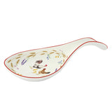 Fakanáltartó Porcelán fekvő fakanáltartó 26x12 cm kakasos Country Life