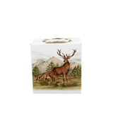 Porcelán fém szűrős szarvas bögre díszdobozban Deer