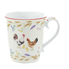 Bögre Porcelán kakasos bögre 275 ml Country Life