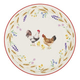 Tányér, étkészlet Porcelán kakasos desszertes tányér Country Life
