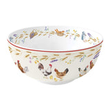 Tál Porcelán kakasos nagy tál 23 cm Country Life