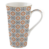 Bögre, csésze Porcelán nagy bögre 600 ml Geoethnic