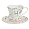 Bögre, csésze Porcelán nagy reggeliző csésze diszdobozban 350 ml Birds Melody