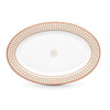 Tálca Porcelán ovális kínáló tálca 36×24,5 cm Imperial Pozzi Milano