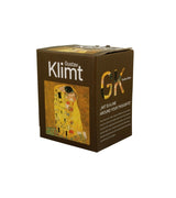 Porcelán szögletes nagy bögre 650 ml díszdobozban Gustav Klimt A Csók
