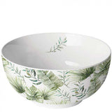 Tálka Porcelán tál 14 cm dzsungelleveles