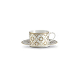 Bögre Porcelán teás csésze aljjal Decó Pozzi Milano