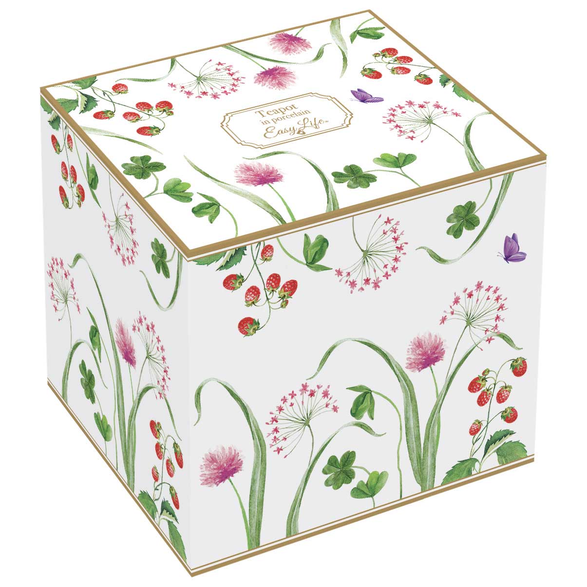 Bögre, csésze Porcelán teáskanna 800 ml Easy Life En plein air