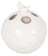 Szappanadagoló Porcelán virágos madárkás fogkefe tartó