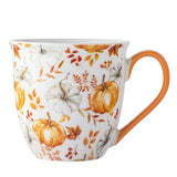 Őszi sütőtökös porcelán Nagyméretű bögre - 630 ml - nagyméretű