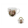 Bögre Pünkösdi rózsa mintás porcelán bögre díszcsomagolásban