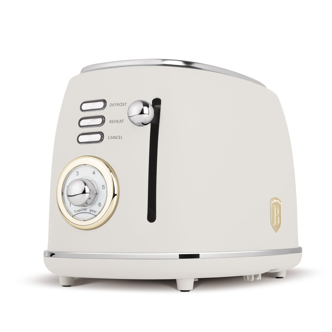 Retro kenyérpirító 850 W matt krém Sahara Collection
