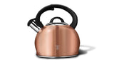 Rozsdamentes acél indukciós rose gold teáskanna / vízforraló 3 literes Metallic Line Rose Gold Edition