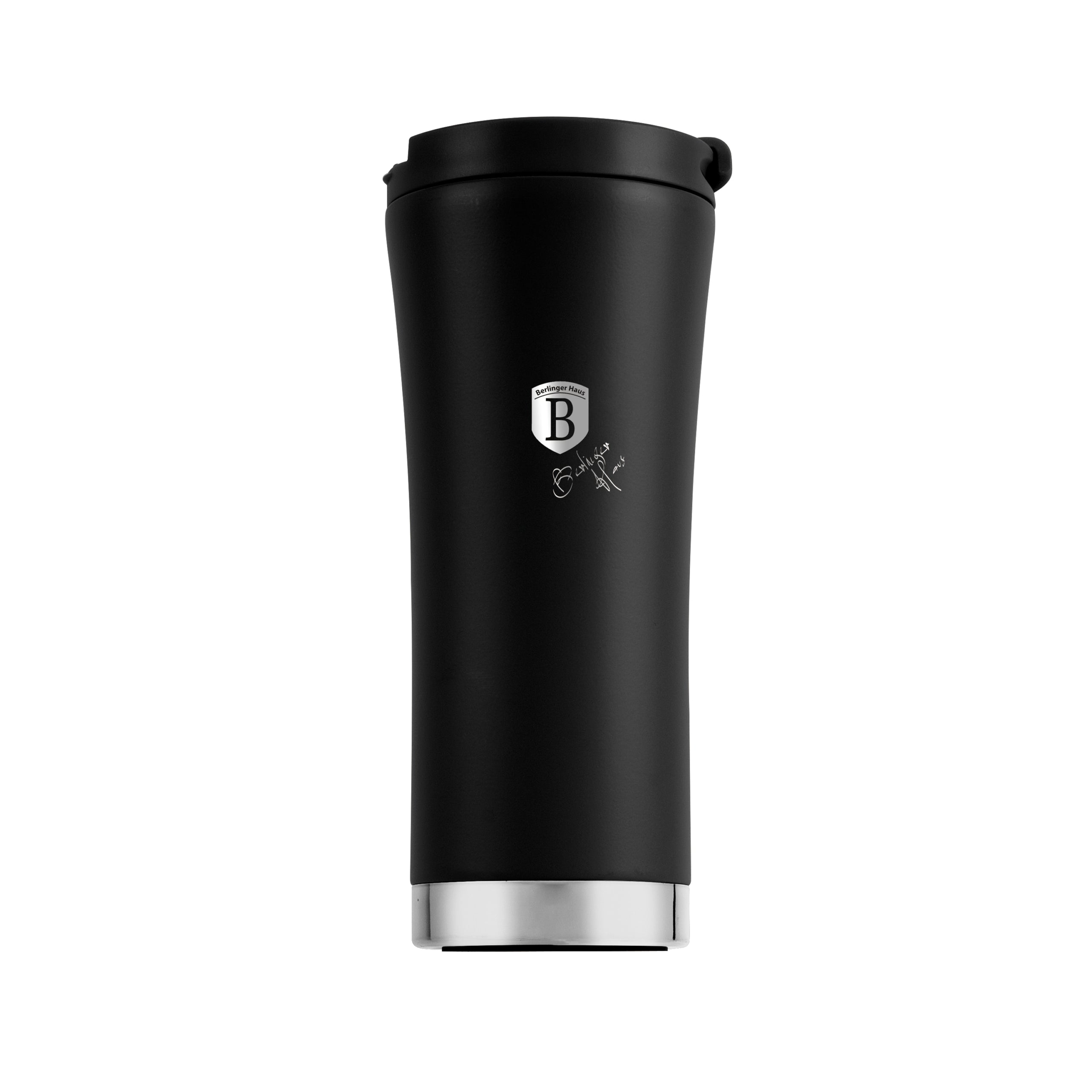 Rozsdamentes acél kávés termosz 500 ml matt fekete