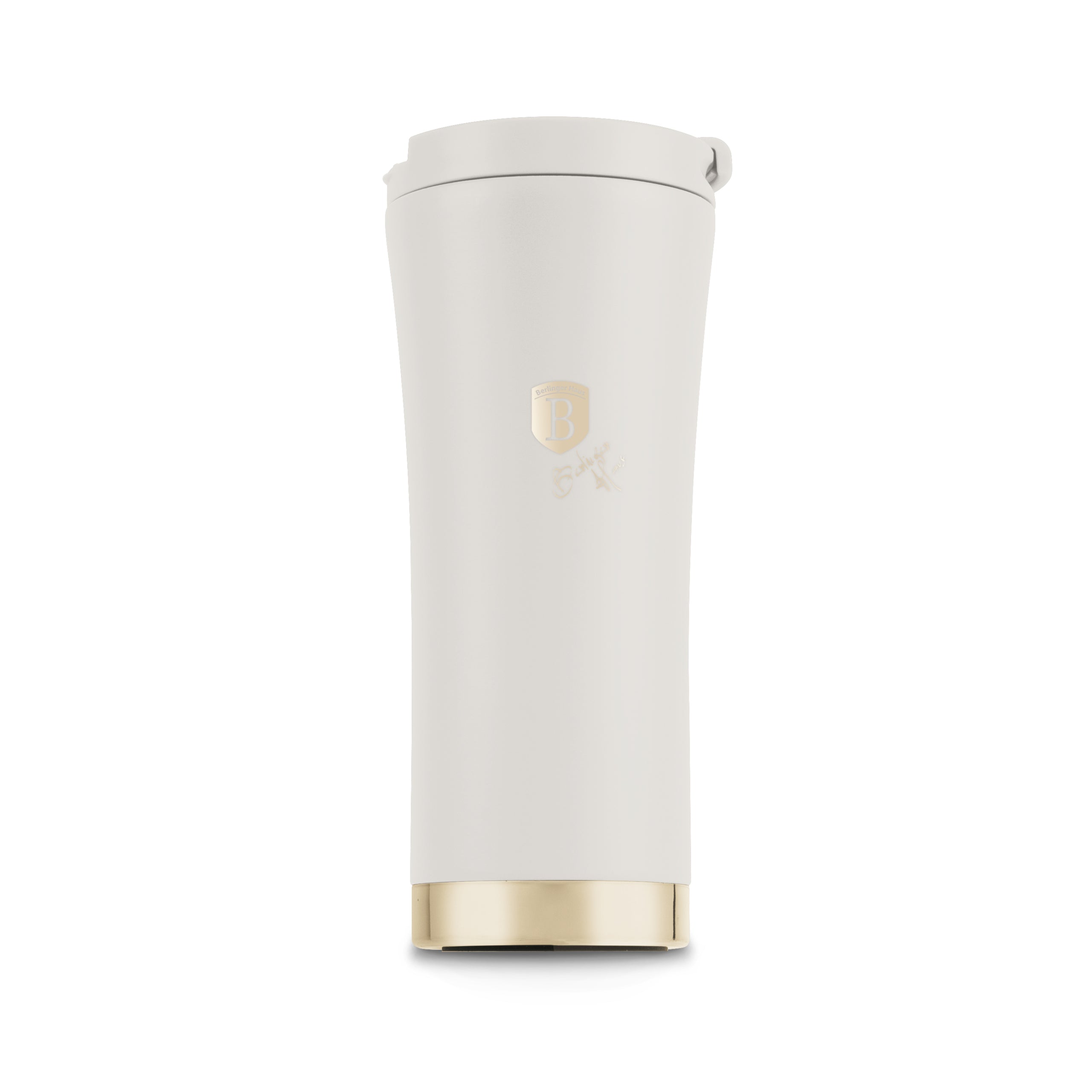 Rozsdamentes acél kávés termosz 500 ml matt szürkés krém Sahara Collection