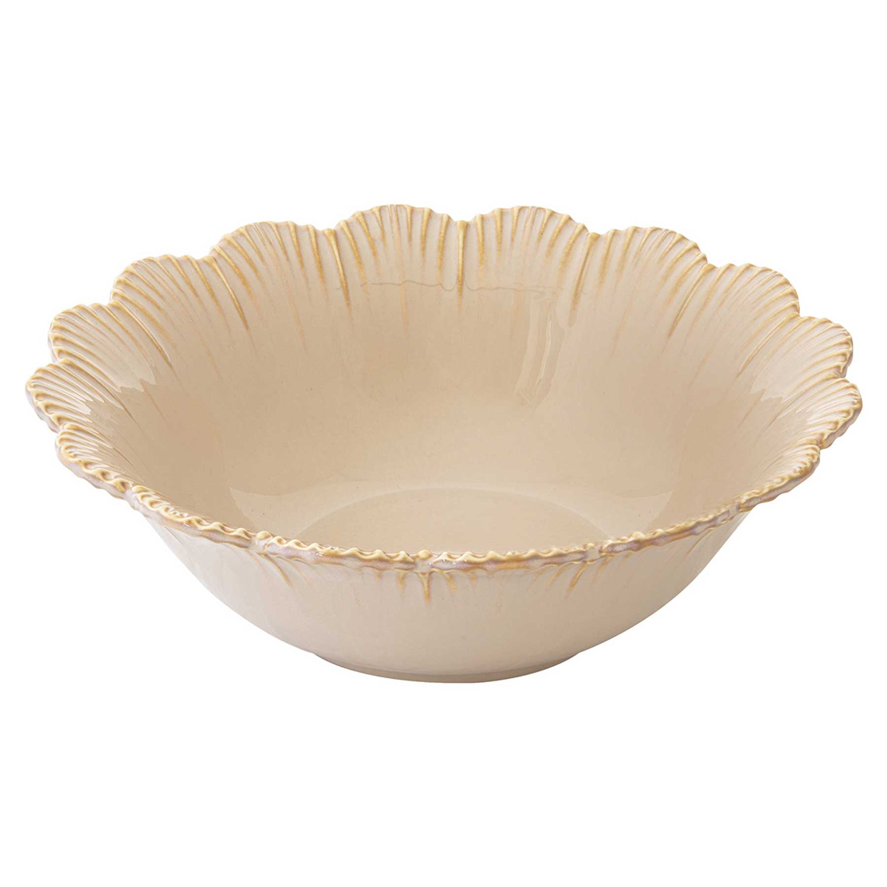 Tálka Rusztikus porcelán nagy tál 24 cm Fleuri Terracotta