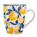 Sorrento citromos porcelán bögre - 320 ml