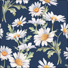 Százszorszép virágos háromrétegű papírszalvéta 33x33 cm 20 db Beautiful daisies blue