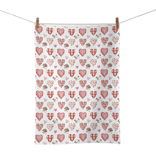 Konyharuha Szíves pamut konyharuha Lovely Hearts