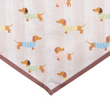 Tacskó mintás bézs asztali futó 50x160 cm