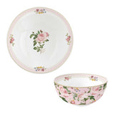 Porcelán tálka 15 cm – Rózsa mintás Chant des Roses