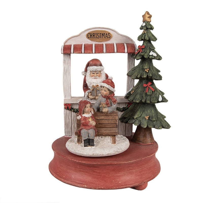 Diótörő Télapó bódé karácsonyi zenedoboz Jingle Bells
