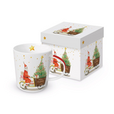 Bögre Télapós karácsonyi porcelán bögre díszdobozban Delivery