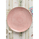 Rózsaszín porcelán 18 részes étkészlet Tognana Pepper Rosa